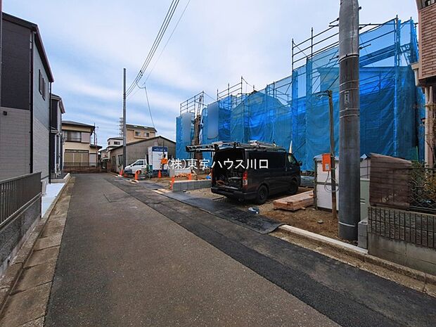 前面道路含む現地