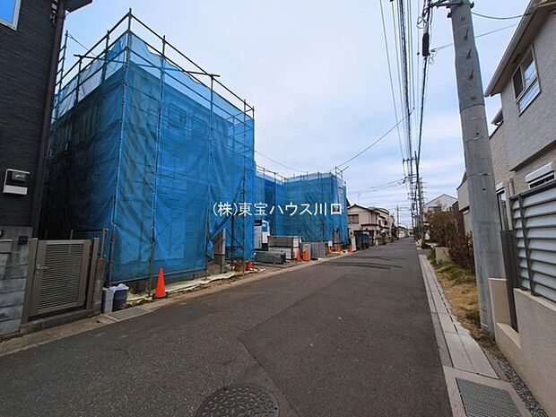 前面道路含む現地