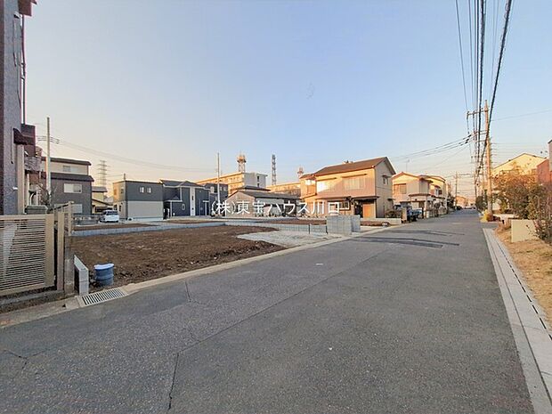 前面道路含む現地