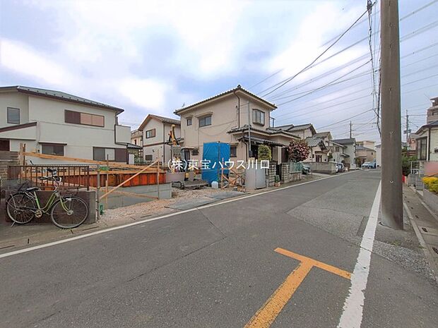 前面道路含む現地