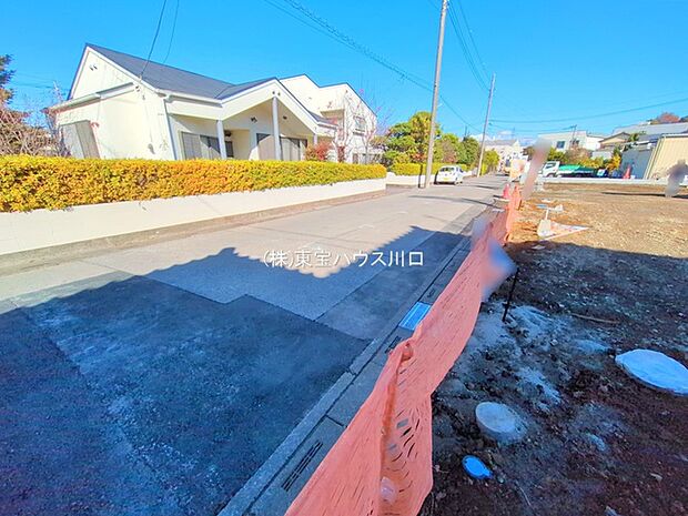 前面道路含む現地