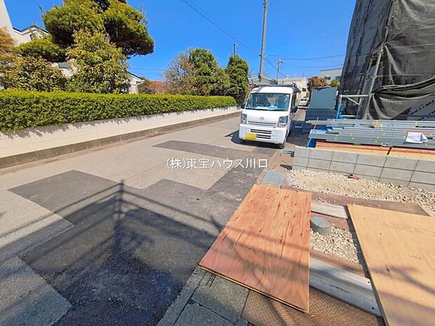 前面道路含む現地