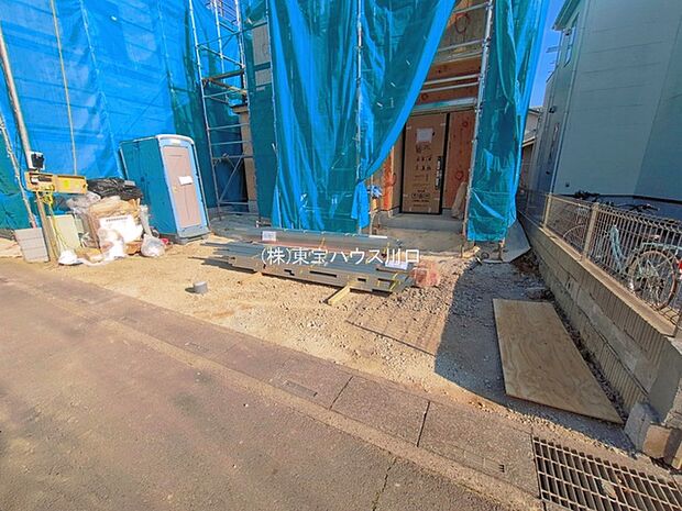 前面道路含む現地