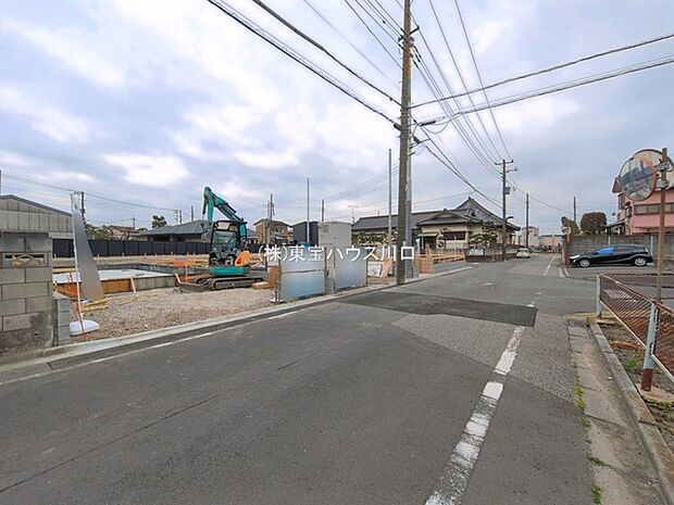 前面道路含む現地