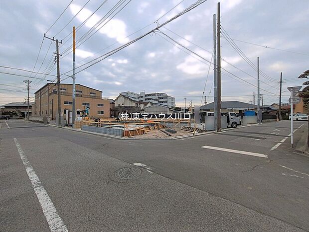 前面道路含む現地