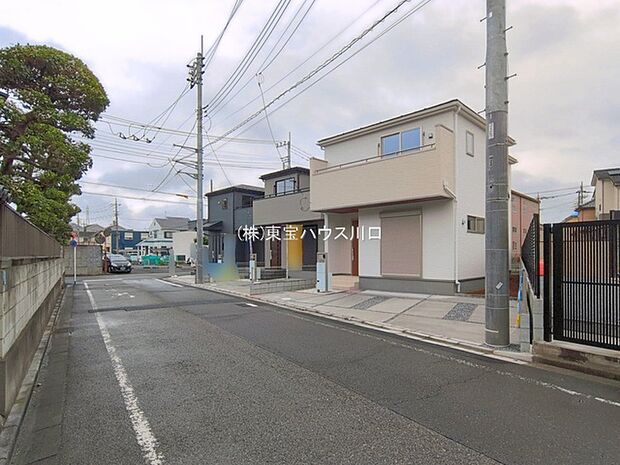 前面道路含む現地