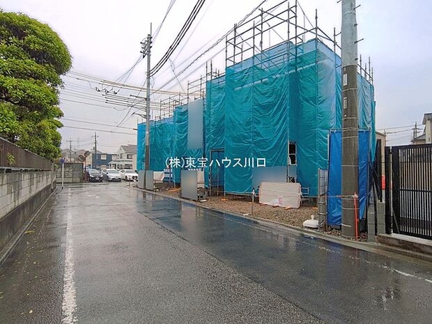 前面道路含む現地