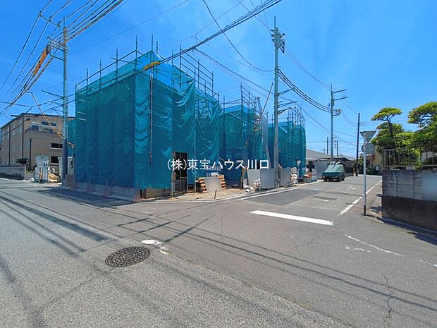前面道路含む現地