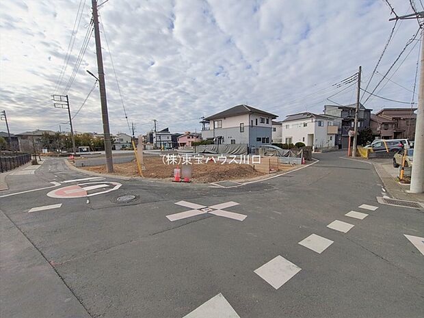 前面道路含む現地