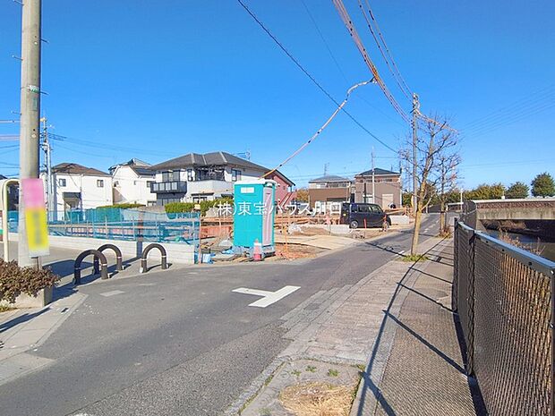 前面道路含む現地