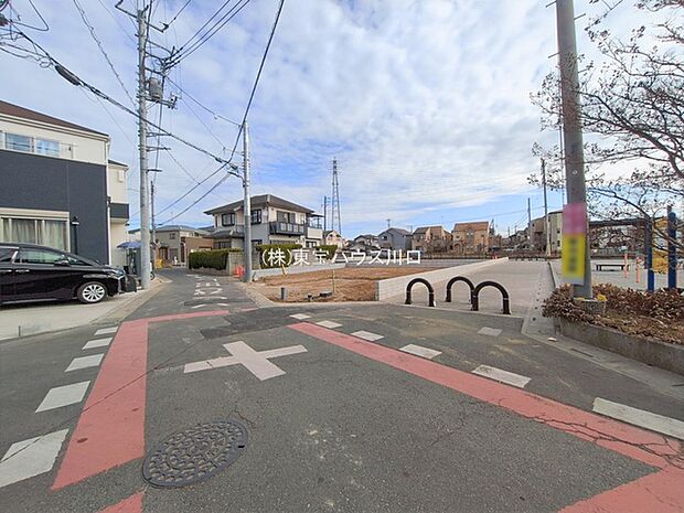 前面道路含む現地