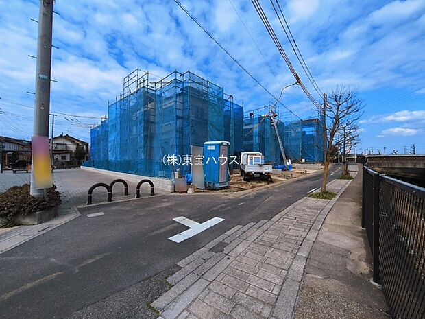 前面道路含む現地