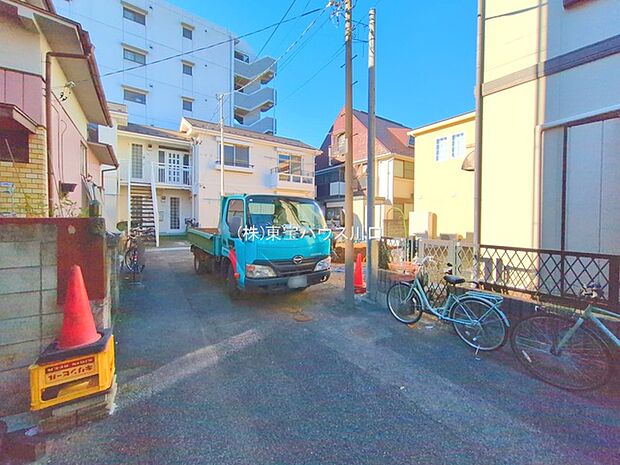 前面道路含む現地