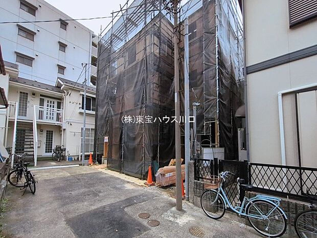 前面道路含む現地