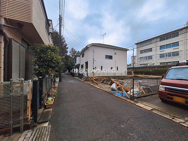 前面道路含む現地