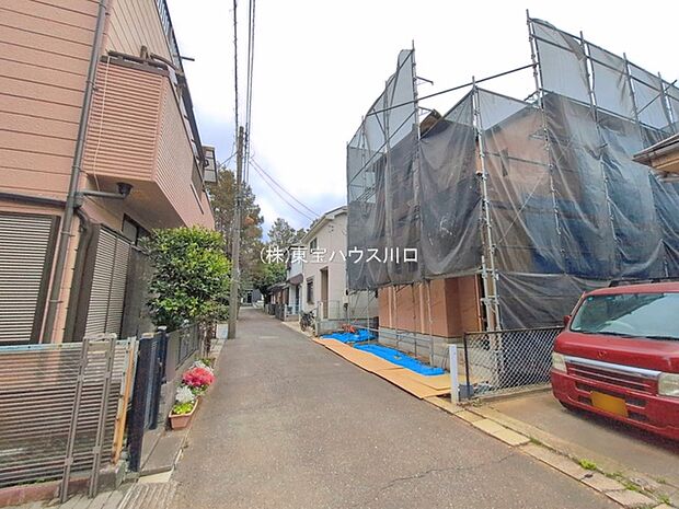 前面道路含む現地