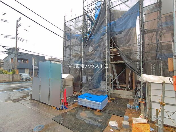 前面道路含む現地