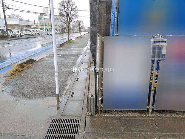 前面道路含む現地