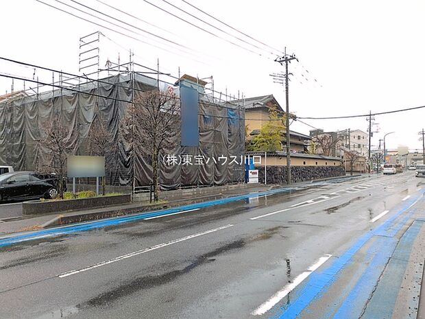 前面道路含む現地