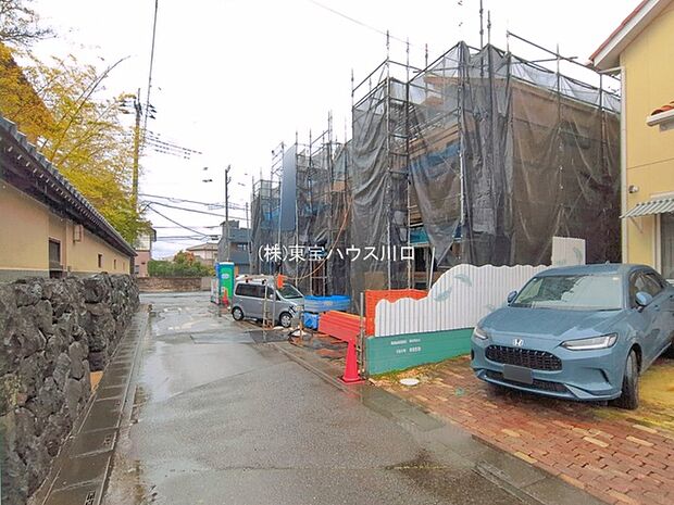 前面道路含む現地