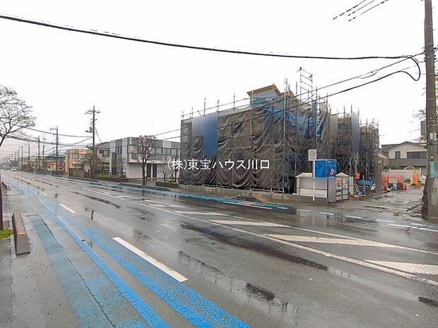 前面道路含む現地