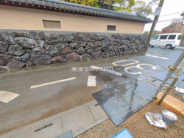 前面道路含む現地