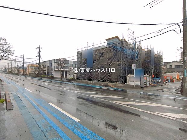 前面道路含む現地