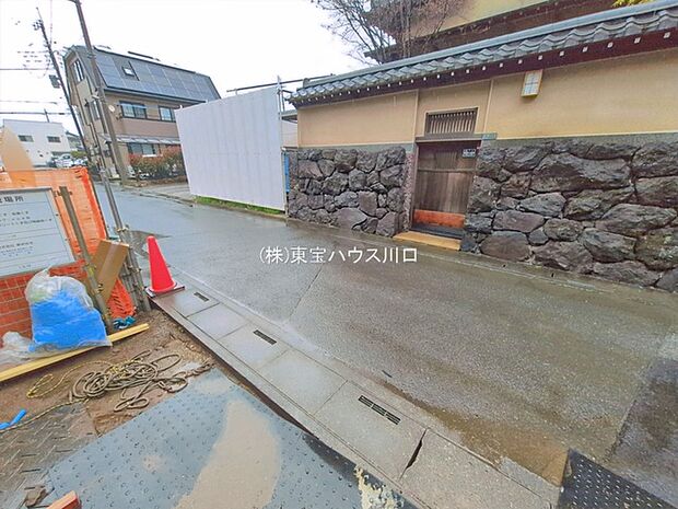 前面道路含む現地