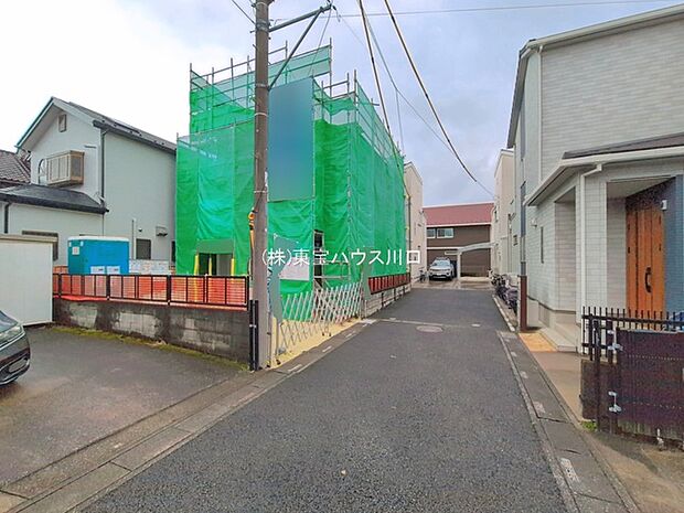 前面道路含む現地