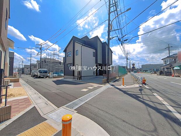 前面道路含む現地