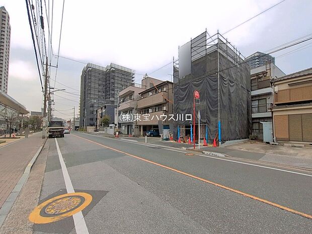 前面道路含む現地