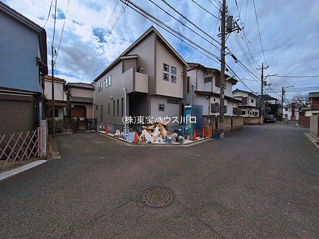 前面道路含む現地