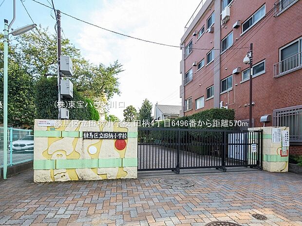 練馬区立田柄小学校 570m