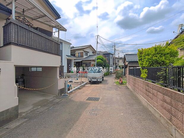 前面道路含む現地