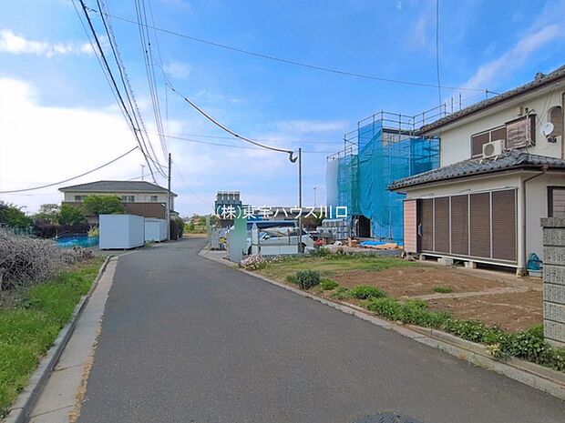 前面道路含む現地