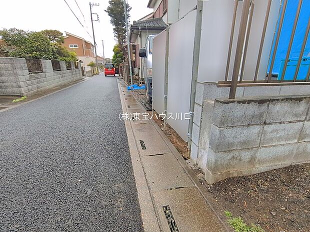 前面道路含む現地