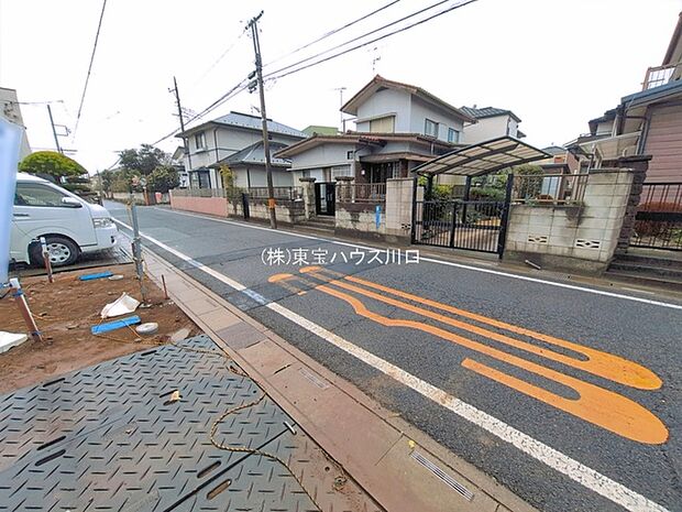 前面道路含む現地
