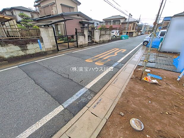 前面道路含む現地