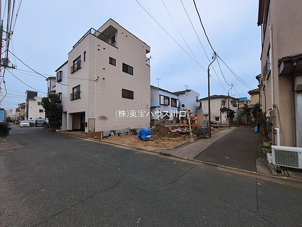 前面道路含む現地