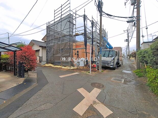 前面道路含む現地