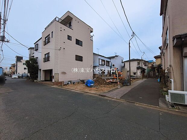 前面道路含む現地