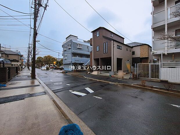 前面道路含む現地