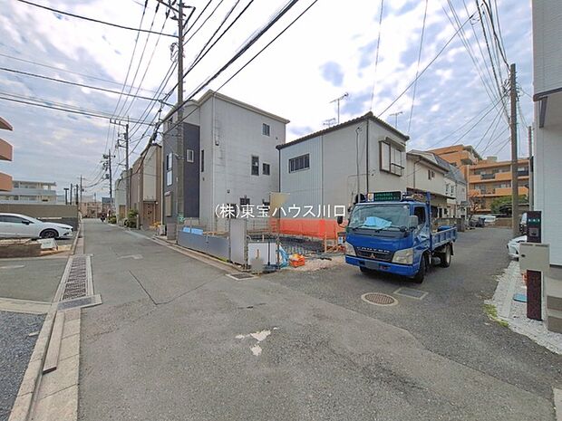 前面道路含む現地