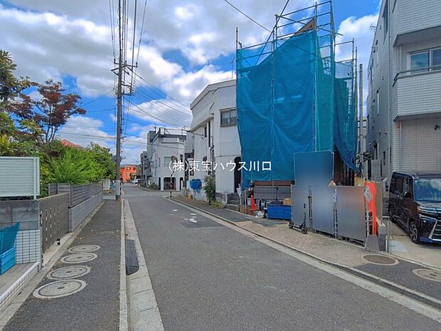 前面道路含む現地
