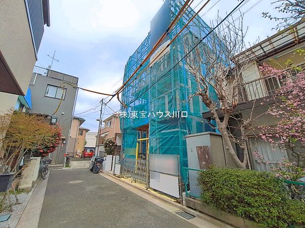 前面道路含む現地