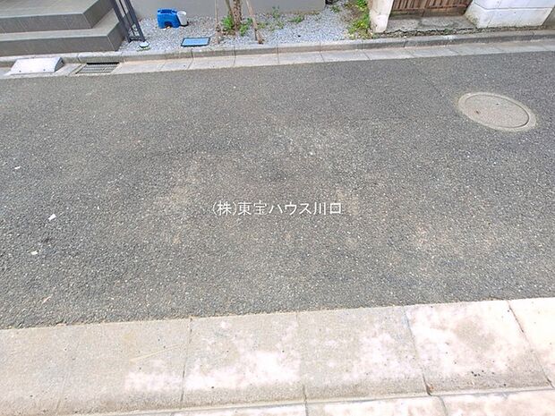 前面道路含む現地