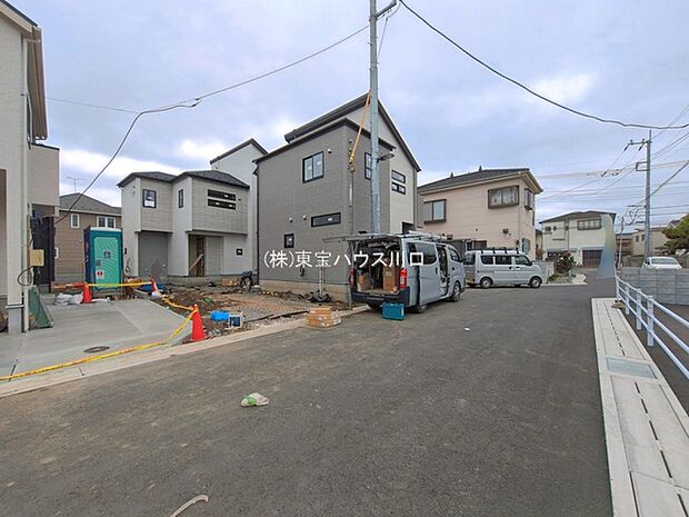 前面道路含む現地