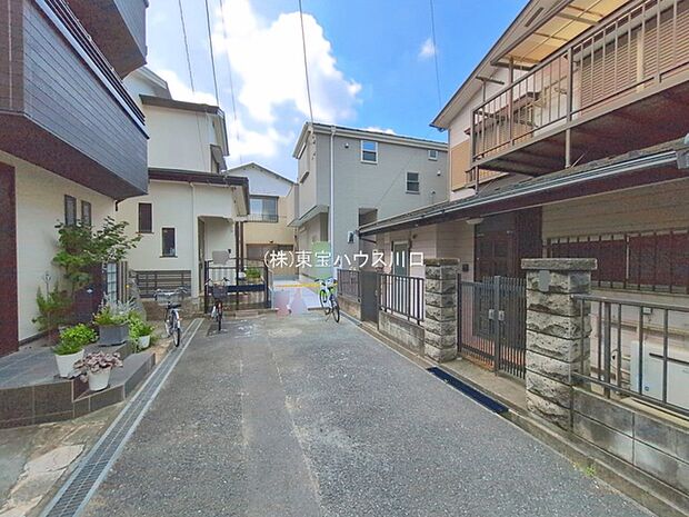 前面道路含む現地