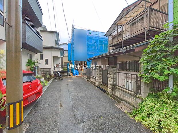 前面道路含む現地