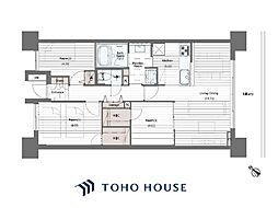 パークホームズ川口幸町センターステージ 3LDKの間取図画像